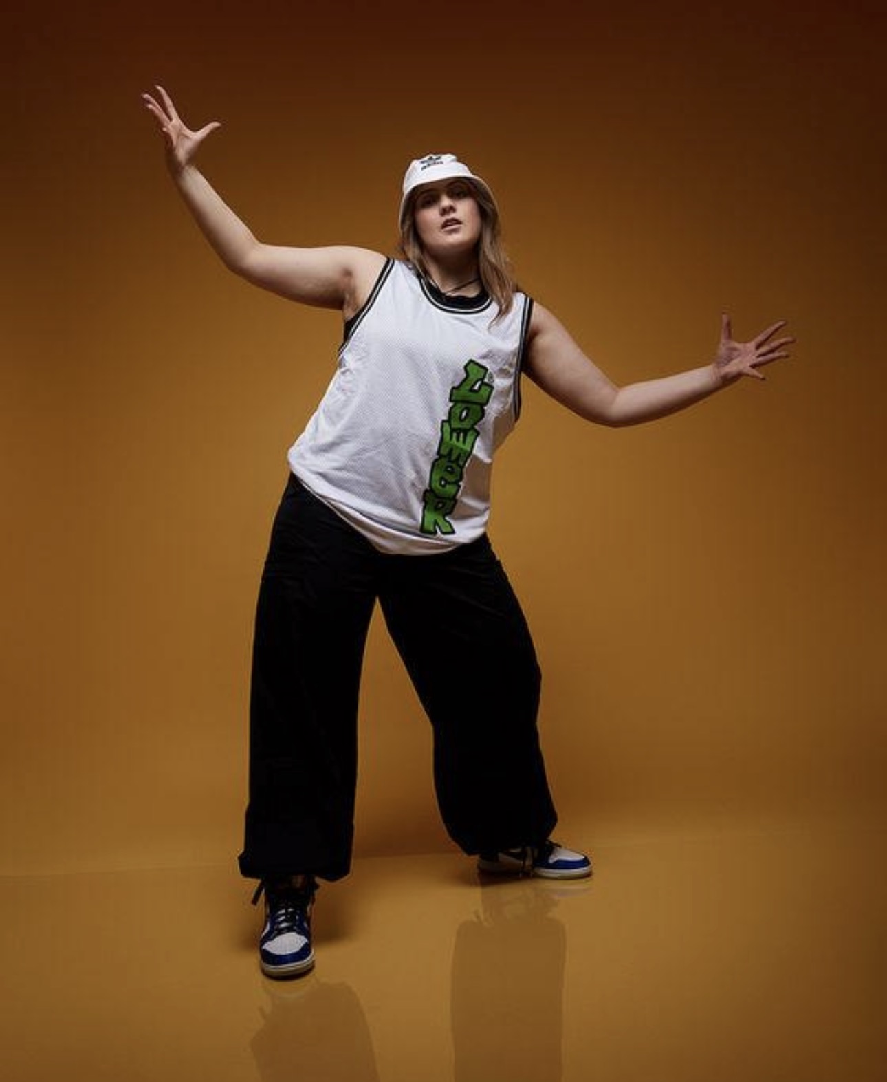 Street Dance Sessions founder Miriana Wetere-Ryder posing in dancewear