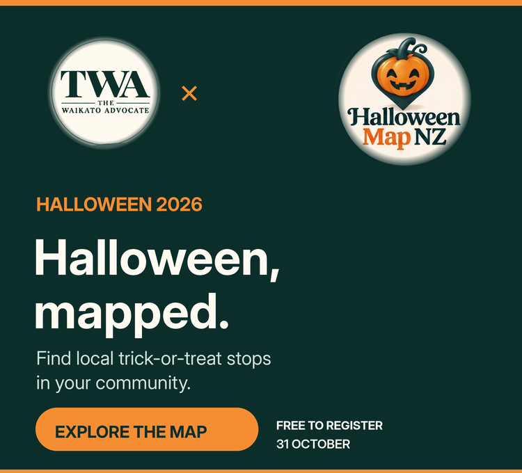 Halloween Map NZ — find local trick-or-treat stops. Explore the map, free to register, 31 October.